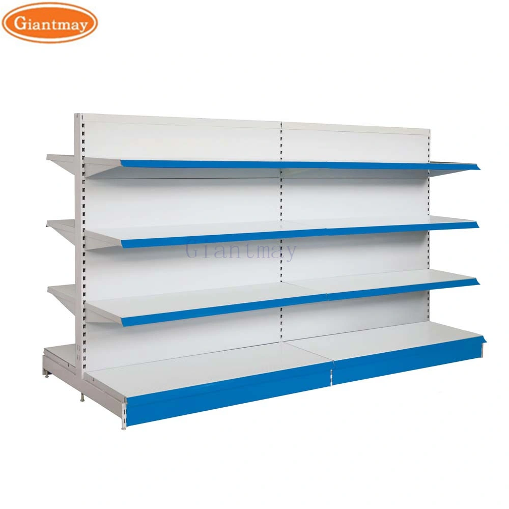 GiantMay Gondola Display para tiendas minoristas General Store Rack Supermarket Shelves Para la venta