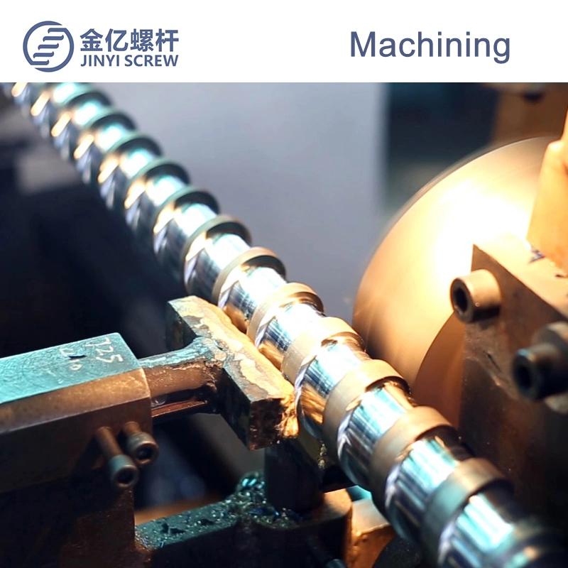 Extrusion Machine Bimetallic Screw Barrel L/D 28: 1 26: 1