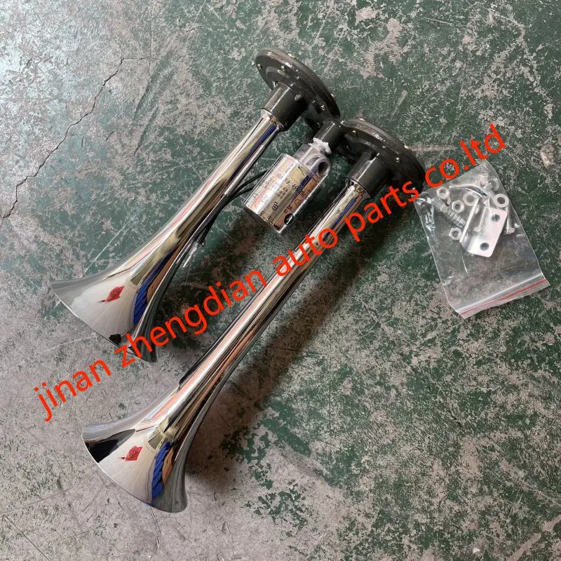 Wg9716270003 Dual Tube Gas Horn Air Horn for Sinotruk HOWO Str Strw Hohan Hoka Homan Sitrak Heavy Truck Auto Spare Parts