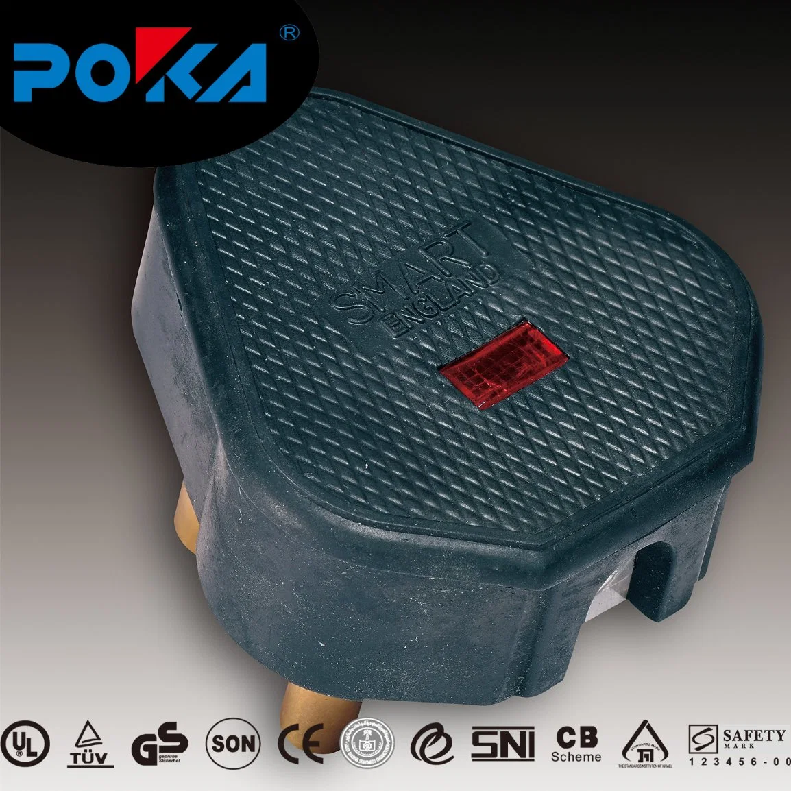 Black/White Poka Brand 400 PCS/Carton Connector Plug Top
