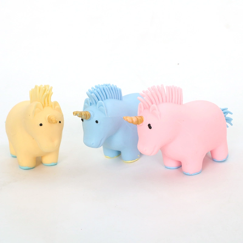 Hot Sale Animal sensorial farinha cute Vent Simulação Unicorn TPR Vale a pressão Fidget Novelty brinquedos Oferta promocional