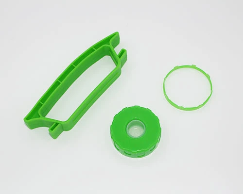 Plastic Bottle Cap Holder Moulding and Hot Runner Steel 4-24 Cavity Handle Mould