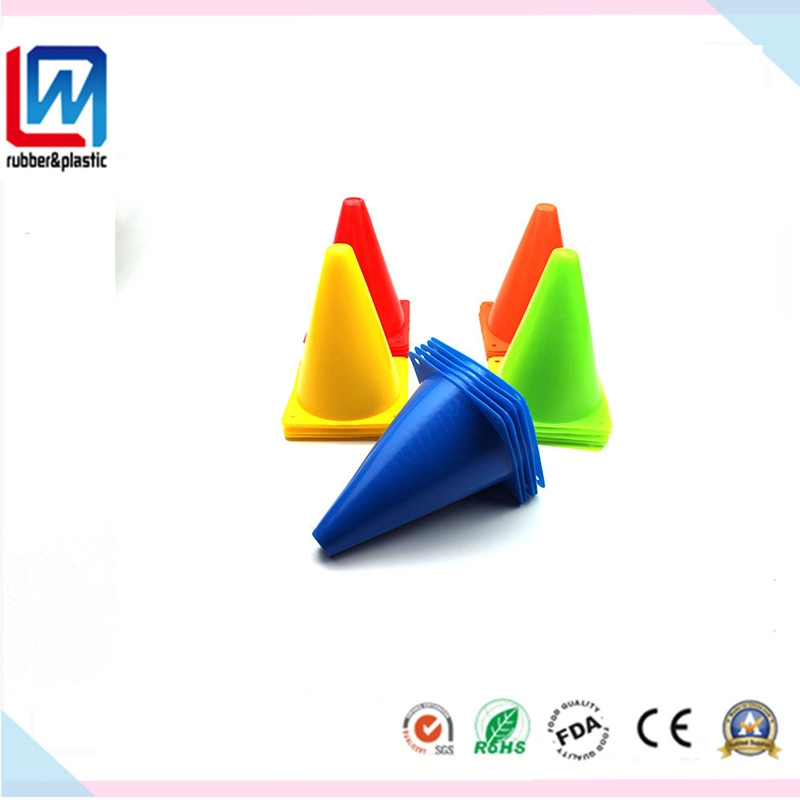 Fitness Speed Training Colorful Plastic Soccer Ball Training Marker Cone