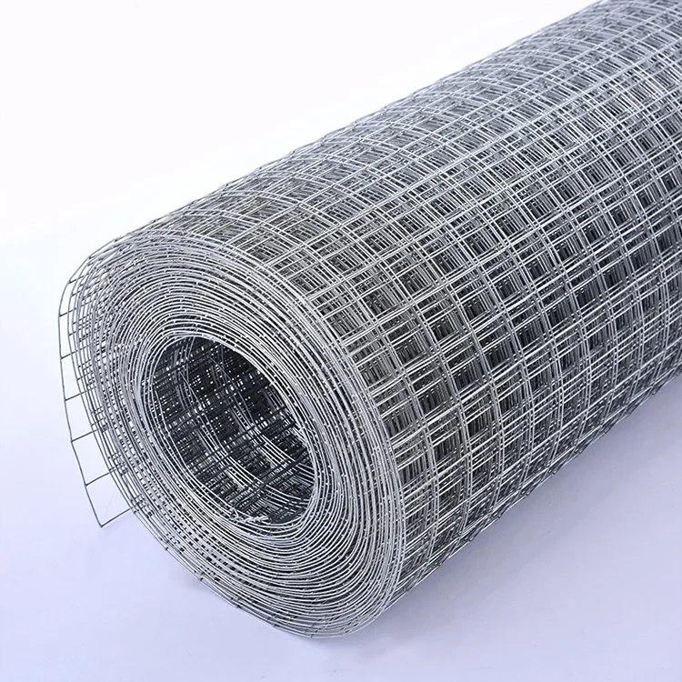 Tela de malla de alta calidad de acero inoxidable de 2X2pulgadas 1x1pulgadas Malla de alambre soldada de acero o construcción de jaula de pájaro de conejo