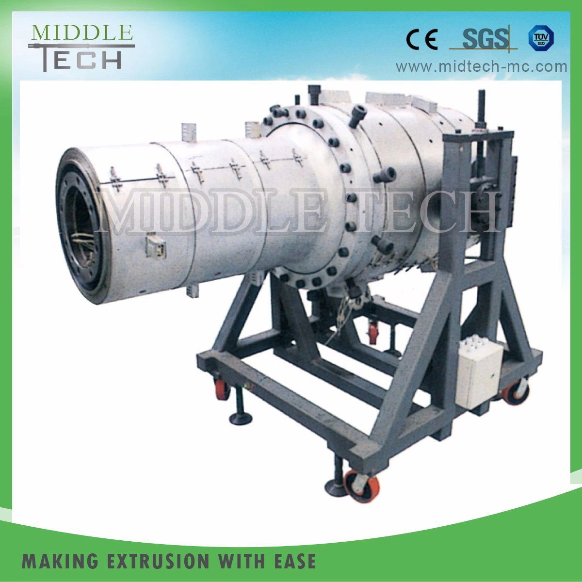 Large Diameter (630mm) Plastic PVC/UPVC Pressure Water Pipe/Tube/Hose Machine Extrusion Manufacturer