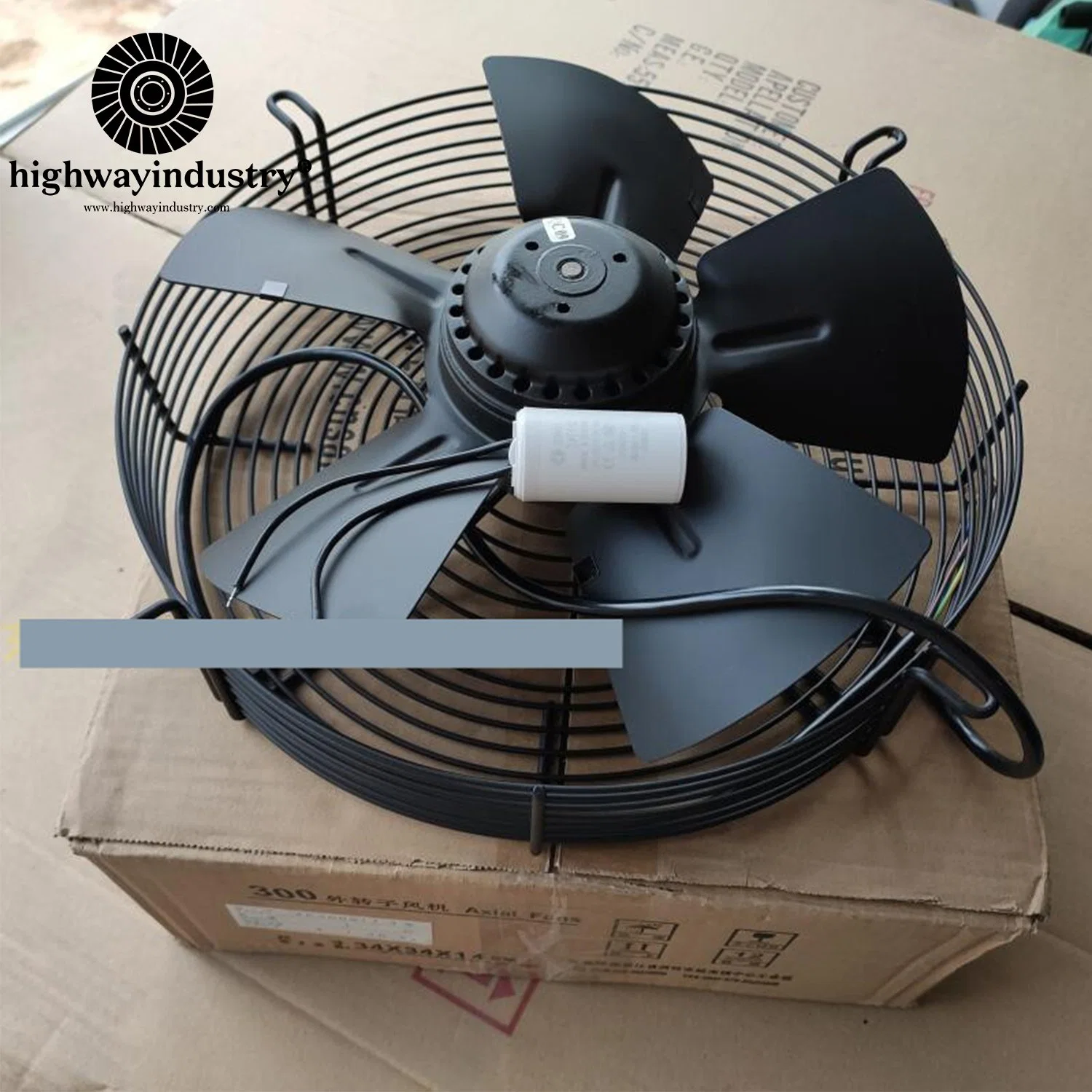 Highway Industrial Exhaust Ventilation Fan Smoke Exhaust Ec External Rotor Axial Flow Extraction Fan