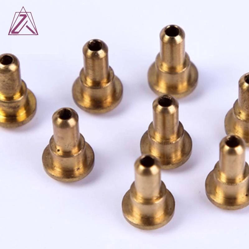 Custom Brass Precision Parts Electrical Parts Auto Parts CNC Machining Parts