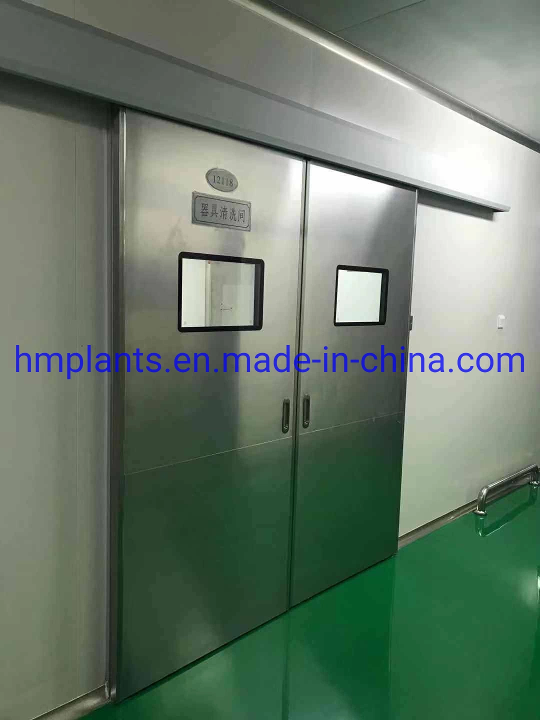 ICU Room Medical Door Automatic Airtight Door Cleanroom Door