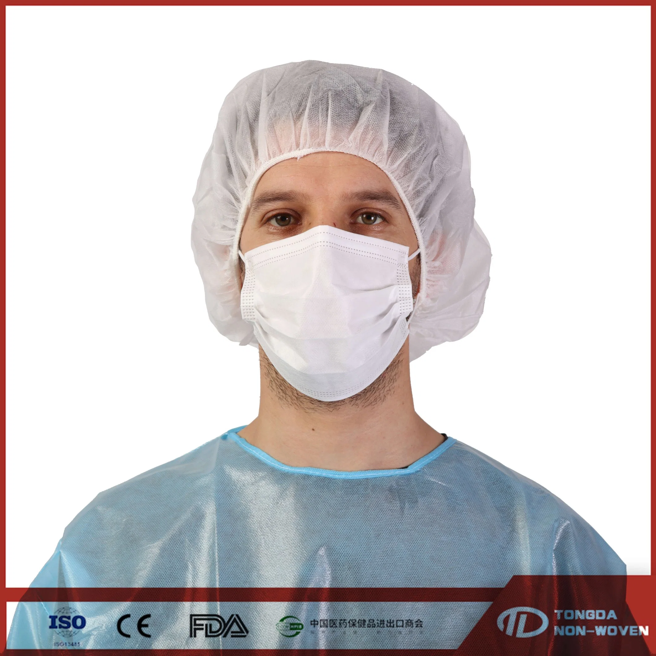 Meltblown Nonwoven Disposable Medical Daily Face Mask