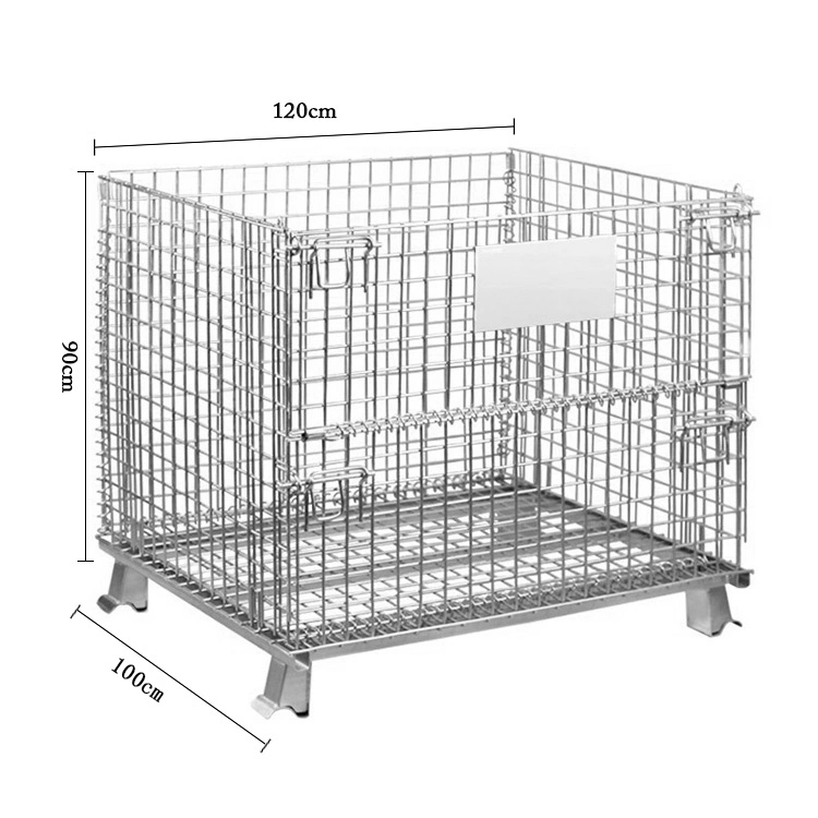 Customized Mesh Wire Container with Ce Certification