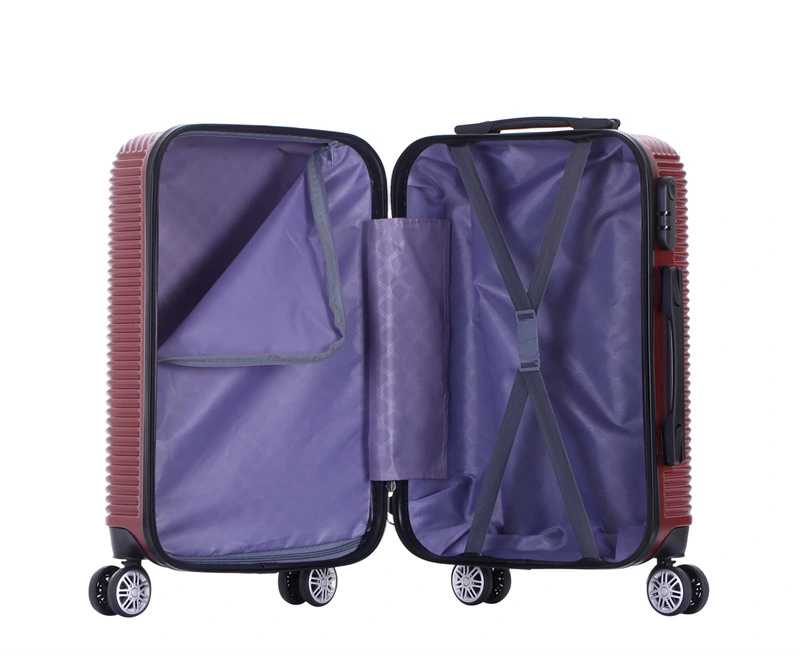 Best Selling Silent Spinner Wheels Glossy PC Trolley Luggage Travel Bag (XHA162)