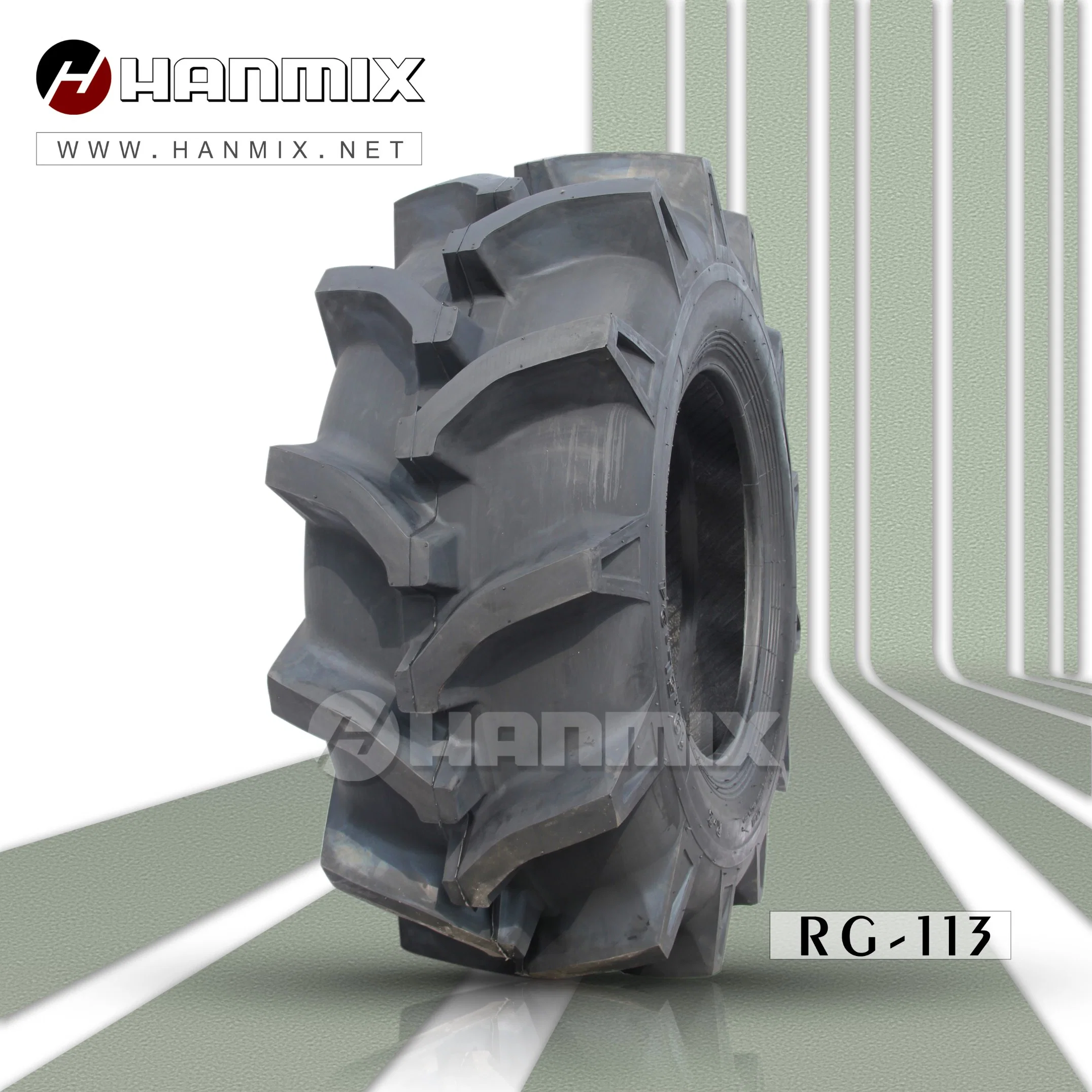 Hanmix Marca de neumáticos agrícolas I-1/I-3 tractor agrícola de neumáticos de remolque Neumáticos neumáticos con paletas neumáticos industriales RG-113