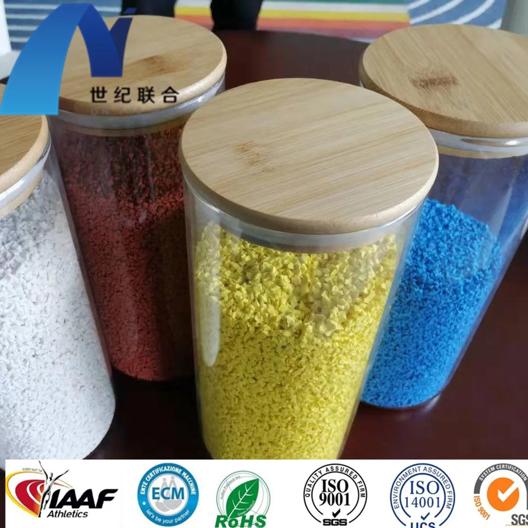 High Efficient Shock Absorption EPDM Rubber Granule for Running Track