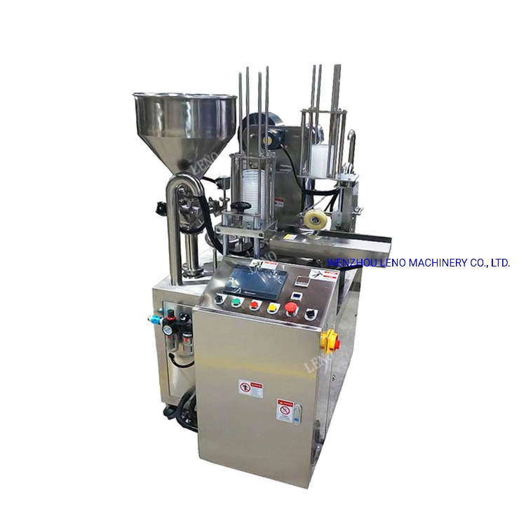 Automatic Rotary Honey/Cream/Yogurt/Water Cup Filling Sealing Packing Packaging Machine