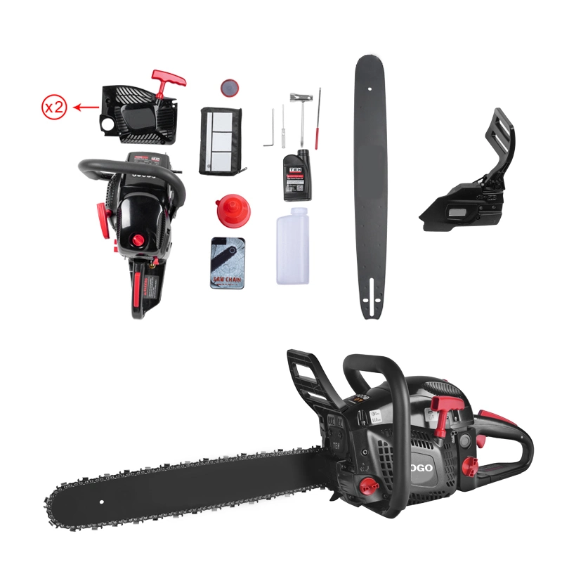 E3800/4500/5200/5800 Benzin Power Chain Saw Portable Garde Tools