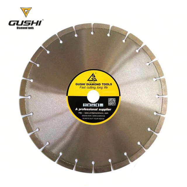 Diamond Laser Welded Circular Saw Blades for Cutting Marble (HSWM-H)