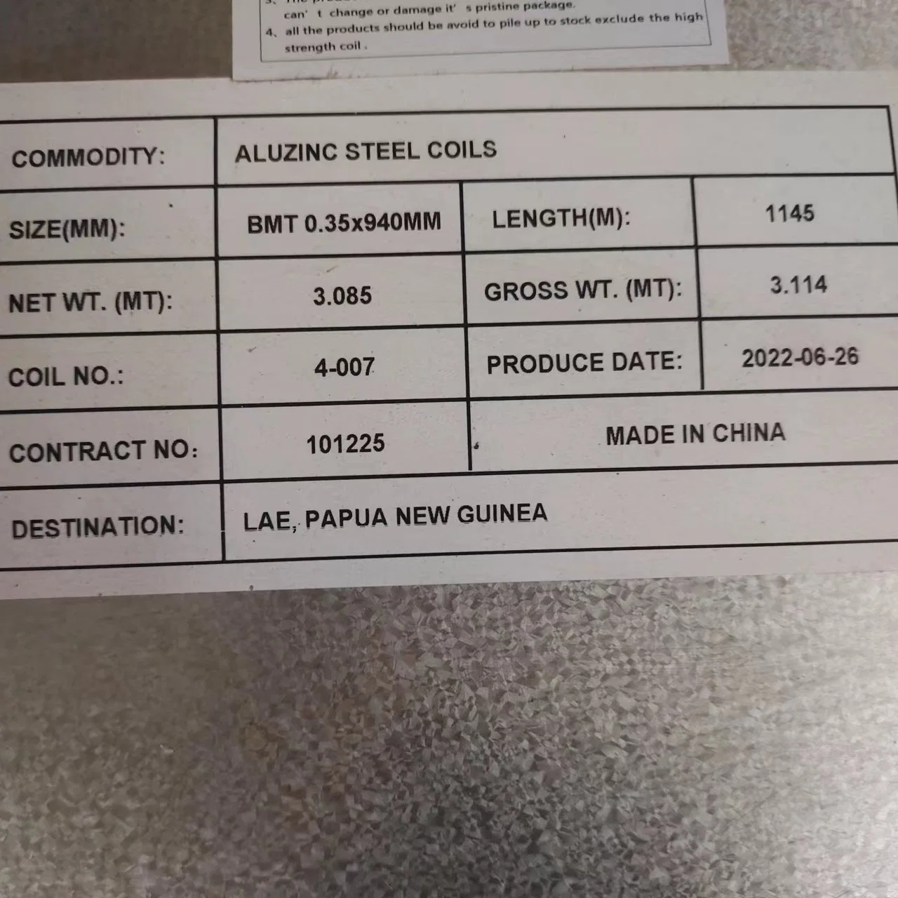 GL Galvalume الفولاذ Coil/Aluzinc الفولاذ Coil/مادة العزل الحراري