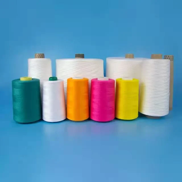 China Manufacturer Dye Tube 100% Spun Polyester Yarn 60s/3 for Sewing Thread