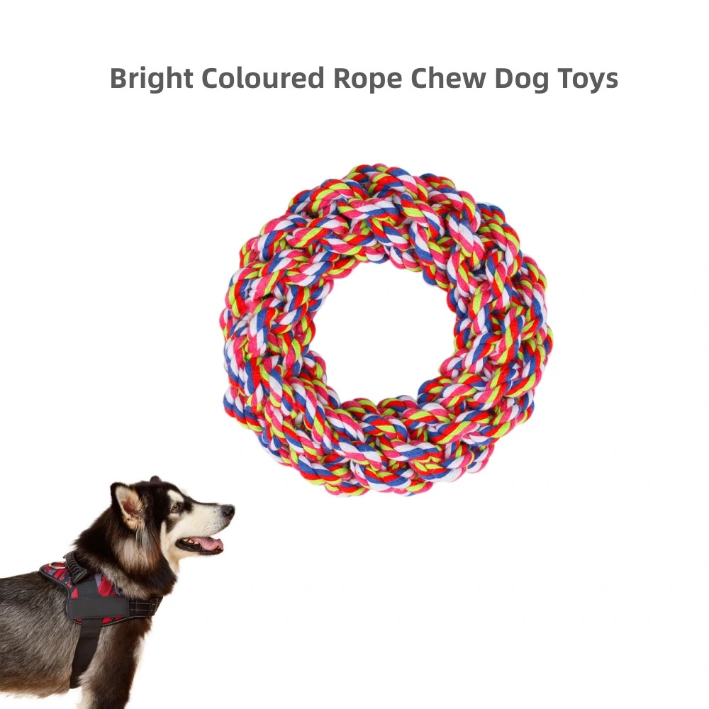 Christmas Dog Rope Toys Puppy Teething Toys Xmas Dog Chew Toys