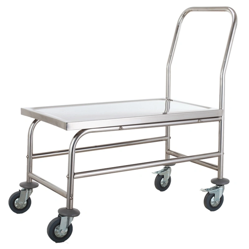 Heavy Duty Stainless Steel Platform Hand Trolley with Knock Down Structure