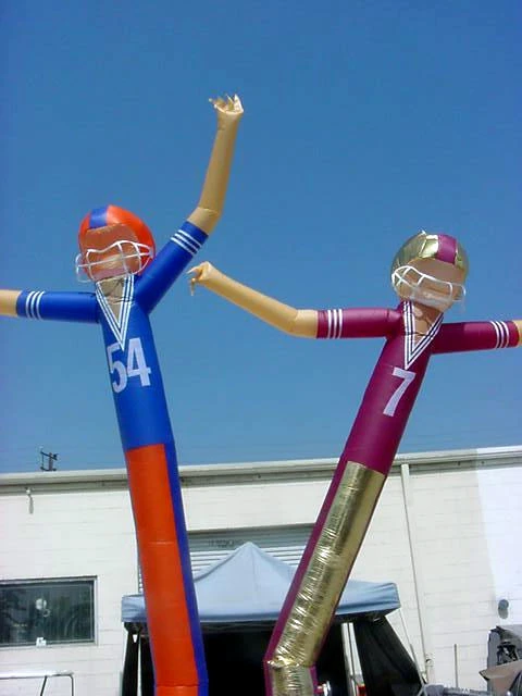 2023 New Single Leg Inflatable Chief Air Dancer with Sale Printing for Advertising