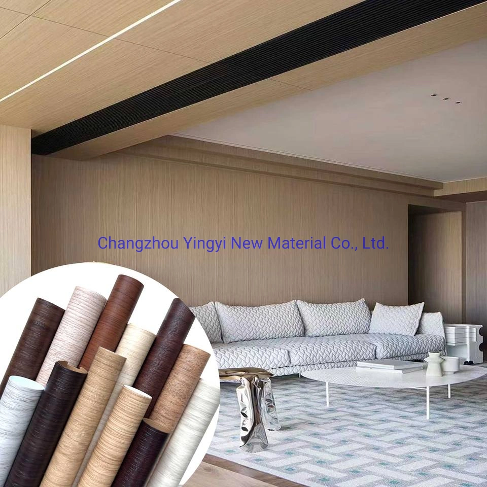 Yingyi Plastic PVC Foil for Membrane Press Decorative PVC Film for Furniture / Thickness 0.12-0.40 mm/Customized/Durable Waterproof