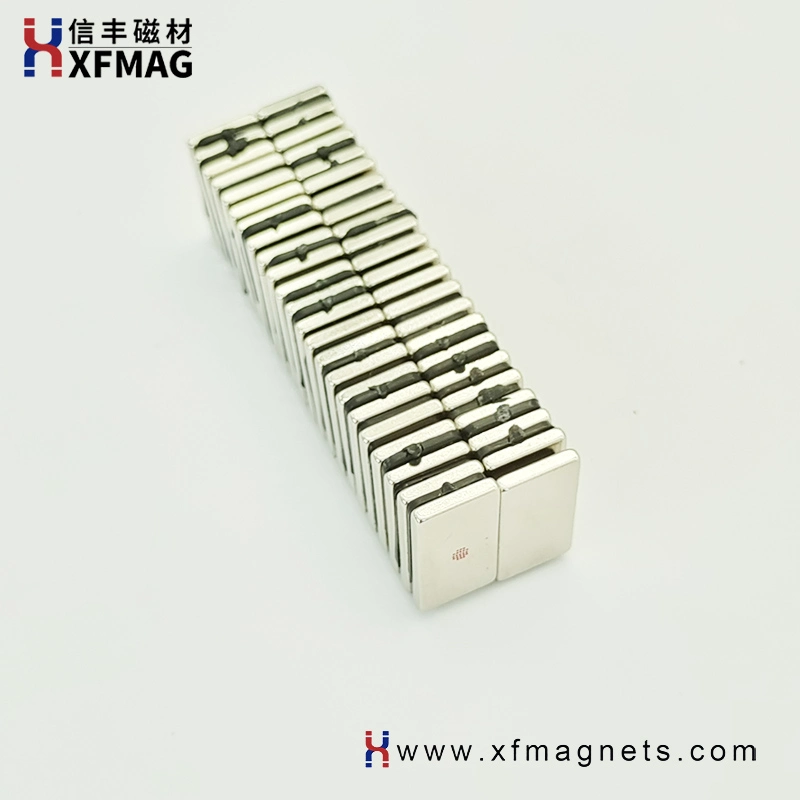 Customized Magnetic Neodymium Nickel Rare Earth Permanent Strong NdFeB Rectangle Magnet