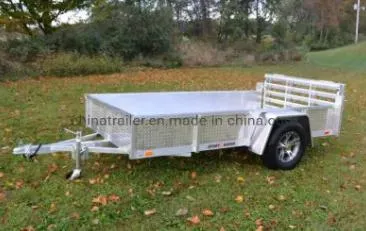 America Market 5X8 5X10 6X12 6X13 Aluminium Utility/Auto/ATV Trailer