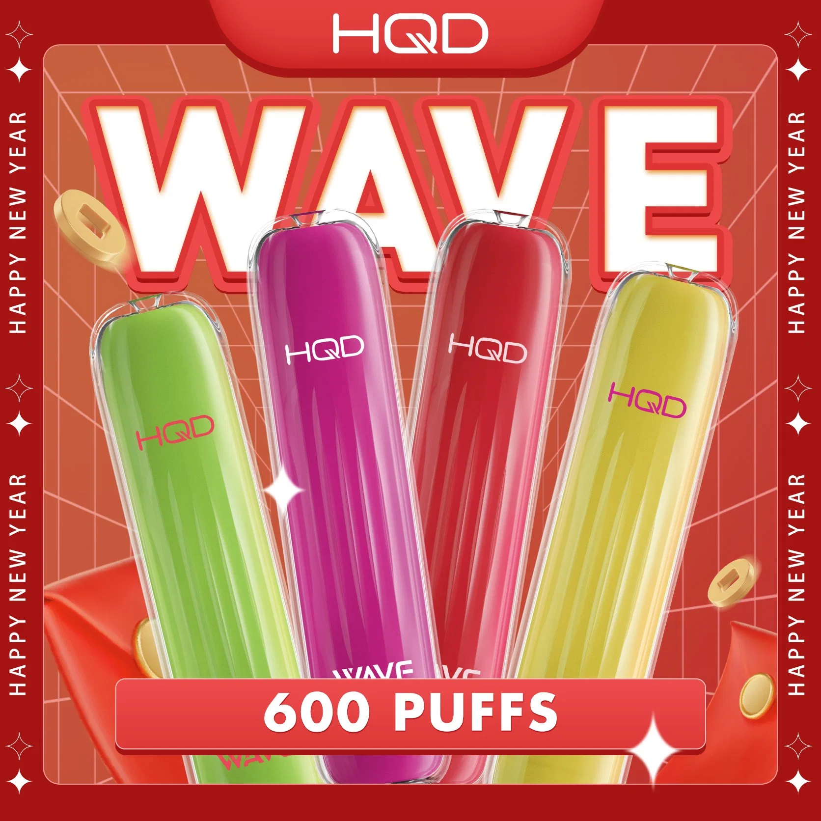 Película de dos colores Superstar producto con 600/800/1, 000 Puffs Extreme experiencia de vaporización