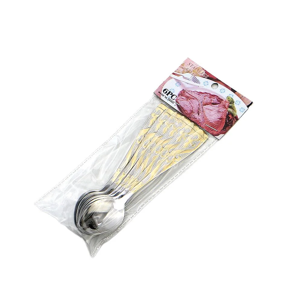 Factory Price Stainless Steel Gold Plated Spoon
