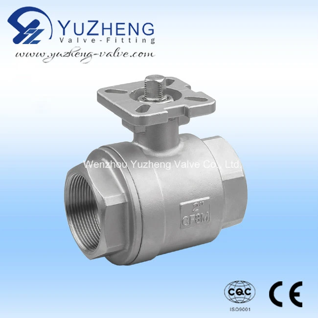 2 PC Oil Gas Pipe Valve Thread Screw Floating Ball Valve