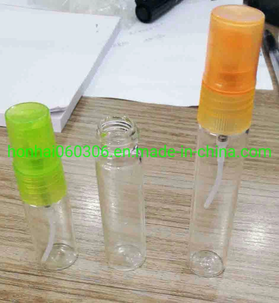 6PCS Mini Empty Refillable 8ml Gradient Color Glass Spray Perfume Bottles Set