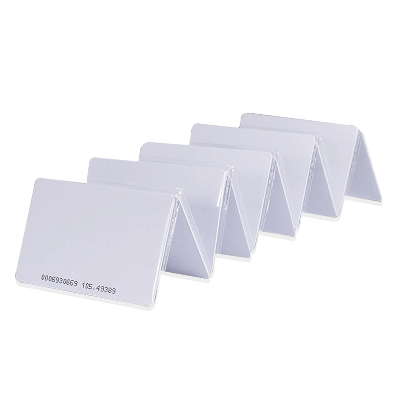 125kHz TK4100 imprimables jet d'encre blanche carte en plastique sans contact