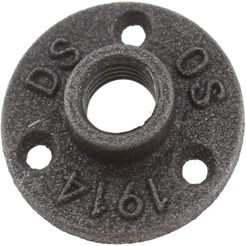 Holes Floor Flange with Casting Process for Pipe Fittings DN20