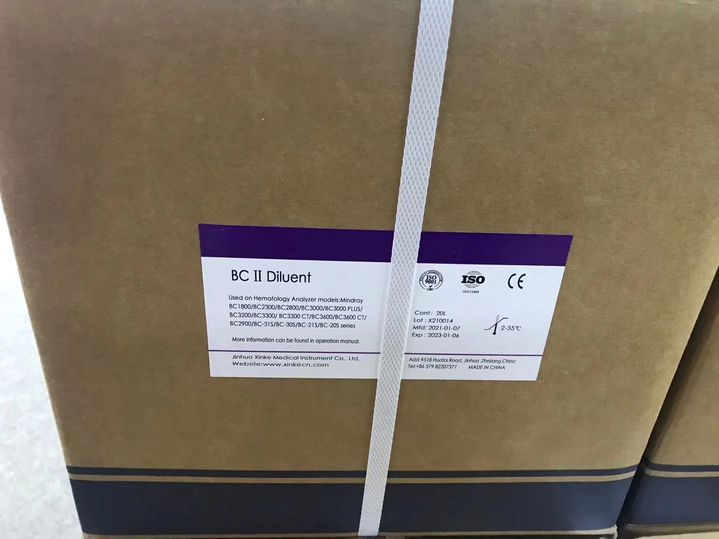 3part Mindray Lyse Diluent with Barcode Cbc Mindray Bc30 Bc20 Bc2800 Bc3000 Hematology Reagent