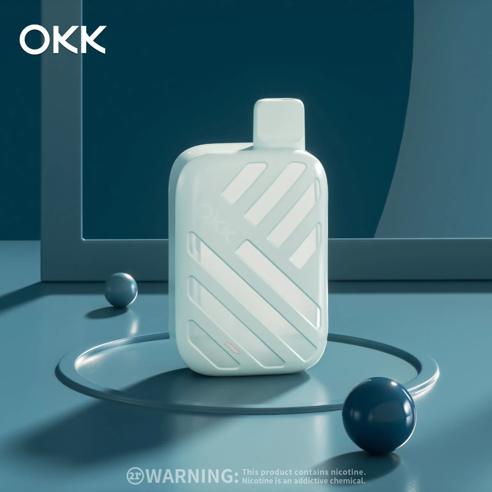 Okk - Pape descartável 10000 - Puffs um dispositivo - gosto de dois sabores 12 ml * 2