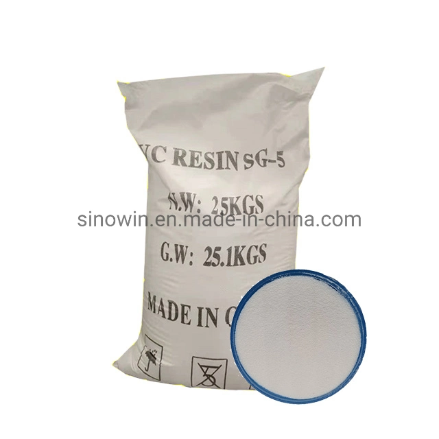 Wholesale Sg5 K67 Suspension Grade PVC Resin Polyvinyl Chloride Resin for Pipes Ceiling Panels