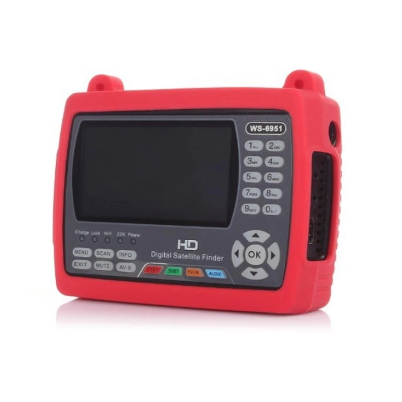 Factory Price HD Satlink Ws-6951 DVB-S2 Digital Satellite Finder Meter with 4.3 Inch LCD Screen and Backlight (ws6951)