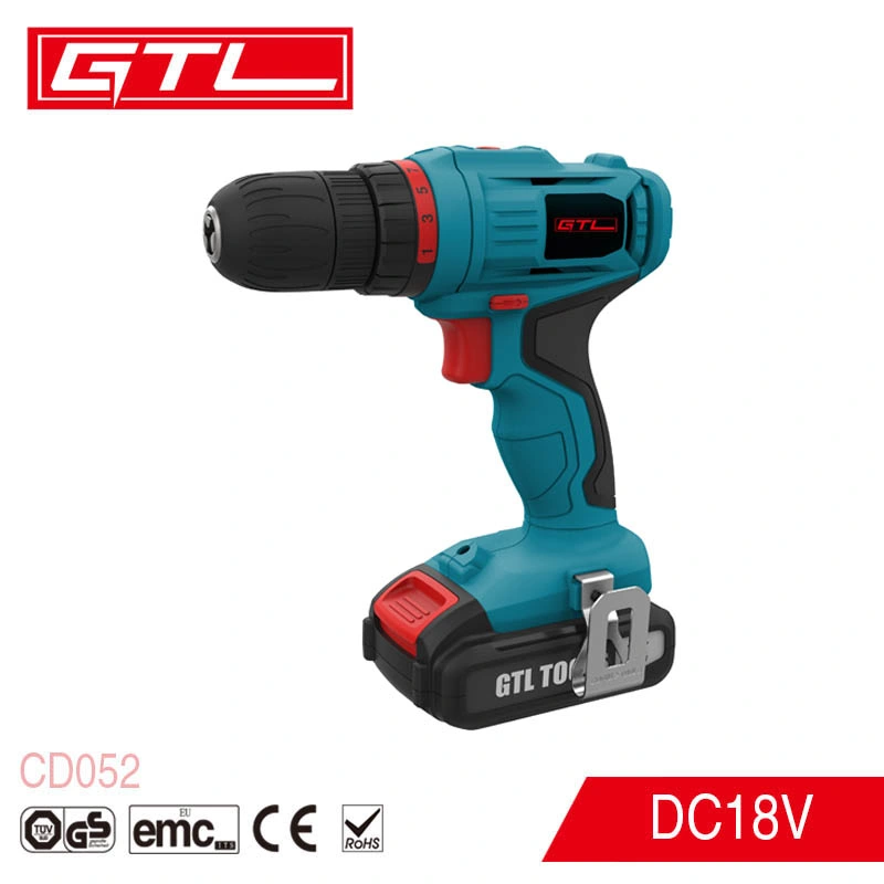 High Speed Power Tools Cordless Lithium Drill with 27n. M (CD052)