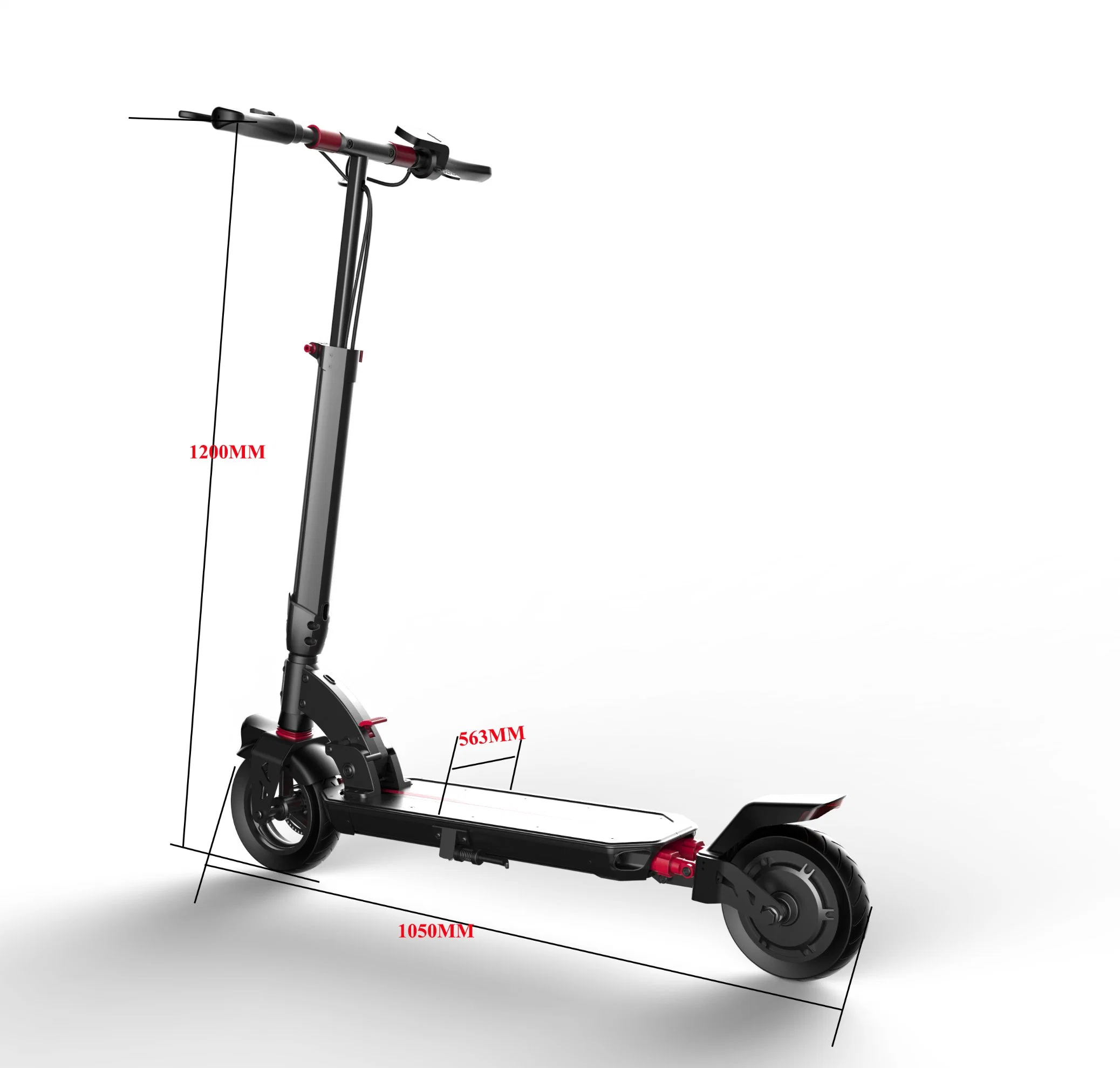 Batería de litio de 2 ruedas Scooter plegable Mini Eléctrico