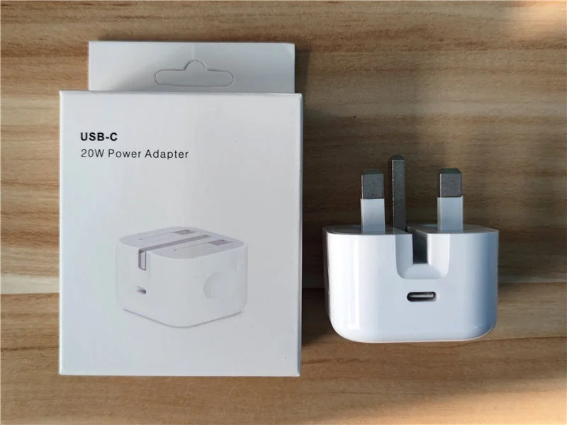 for iPhone 20W USB-C Power Adapter Charger Us EU UK Plug Fast Charger Adapter for iPhone 8 Plus X Xs 11 12 Mini PRO Max