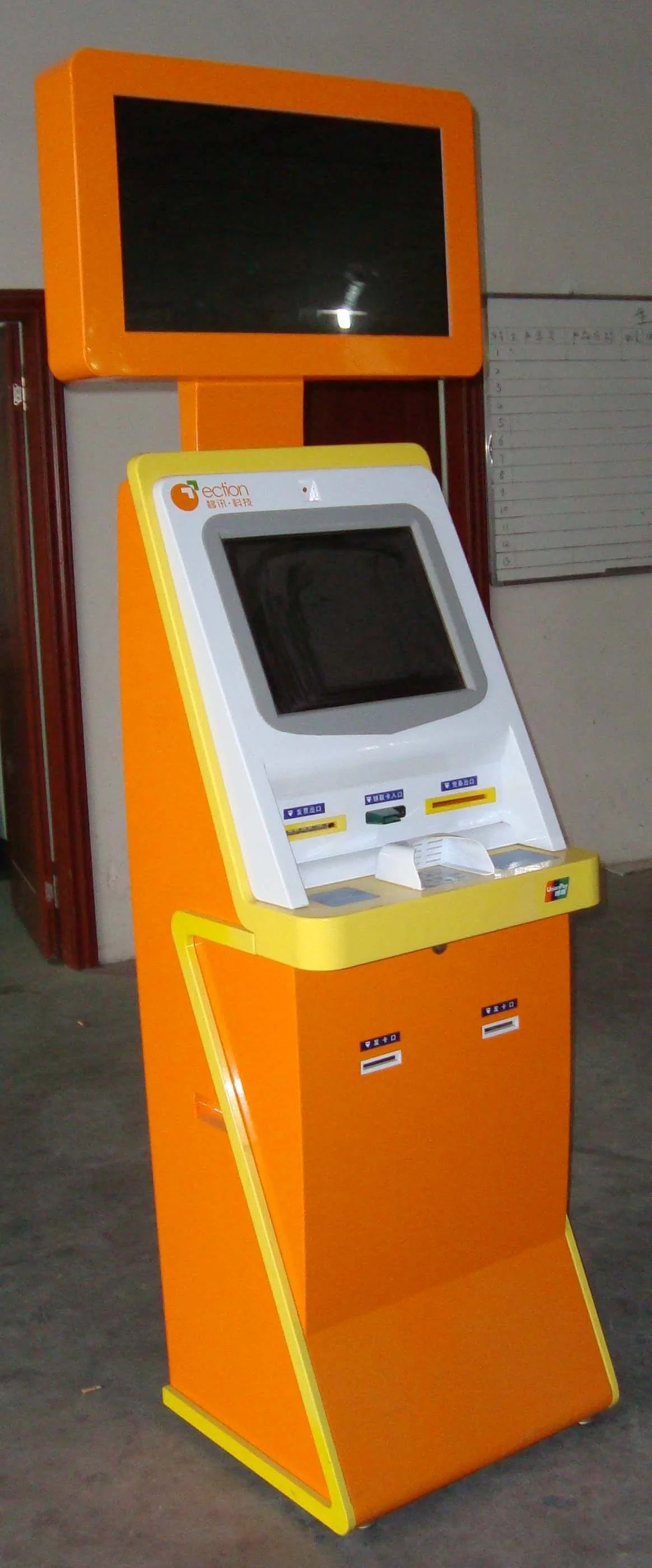 Su uso en interiores de pago auto quiosco/depósito en efectivo el pago automática/máquina Kiosco Kiosco Machine