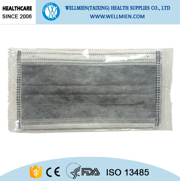 Plastic Nose Wire Activated Carbon Face Mask