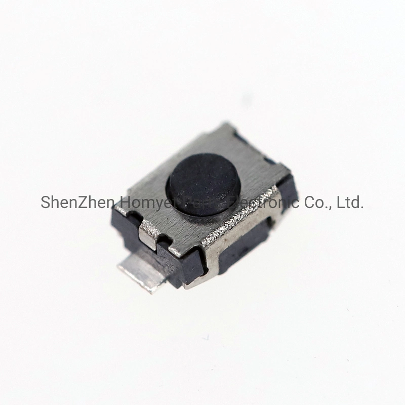 China Electronic Component with Positioning Little Turtle Touch Switch 3 * 4 * 2.0 Key Switch 2 Pin Manufacturer Registration Mast Round Button Tact Switch