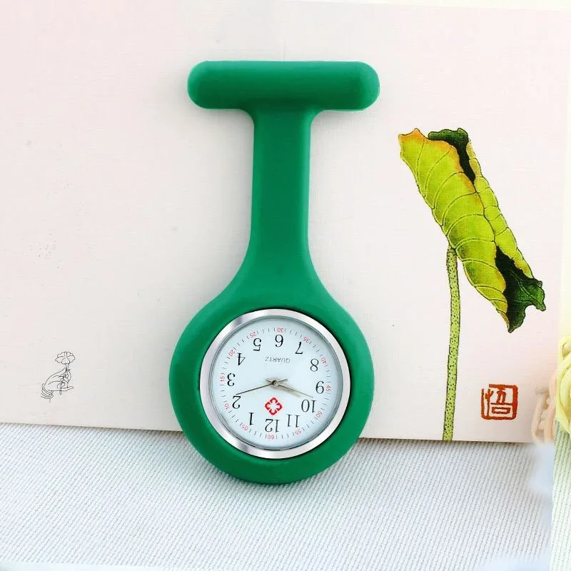 Find and List All The Keywords Extracted From The Title "Wholesale/Supplier Gifts Office Silicone Nurse Watch for Nurses Doctors Male Female Brooch Pocket Nurse Fob Wat