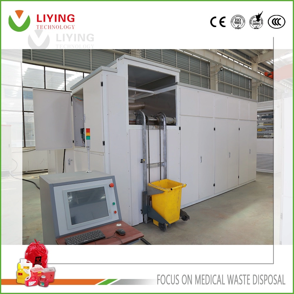 Microwave Disinfection Medical Waste Disposal Sterilization Treatment for Hospital/Clinic