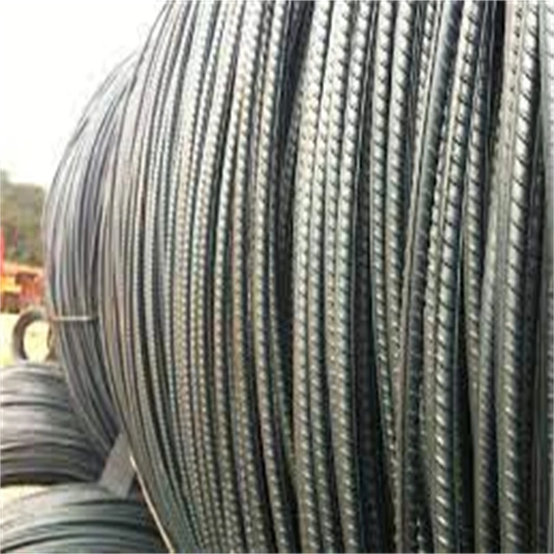 Hot Rolled Steel Wire Rod in Coils Grade 60 Rebar Steel Deformed Steel Bar in Coils