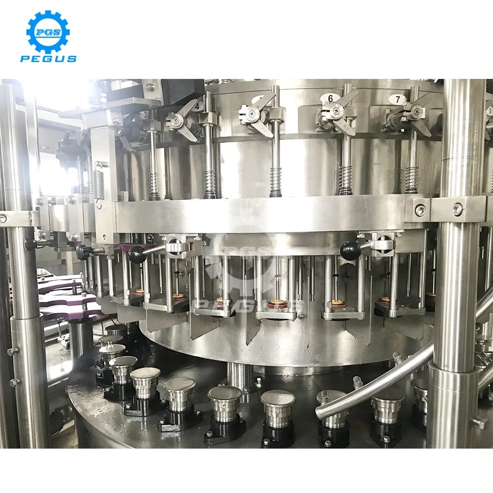 Glass Bottle Automatic Beer Pure Water Juice Tonic Beverage Drinking Milk Liquid Filling Packing Machine Production Line