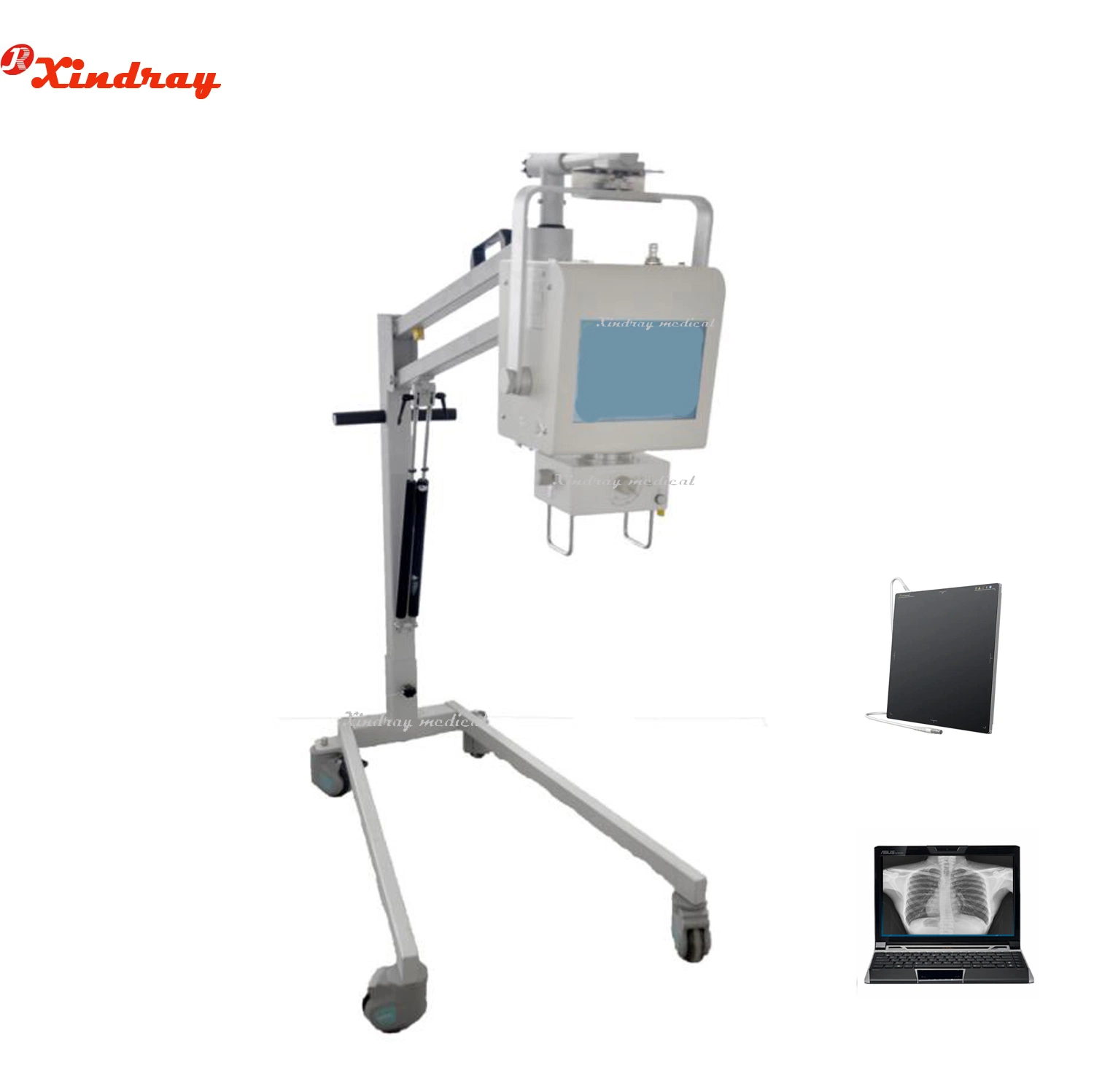 Medical Sistema Digital 100mA com suporte e painel de controlo de raios-X