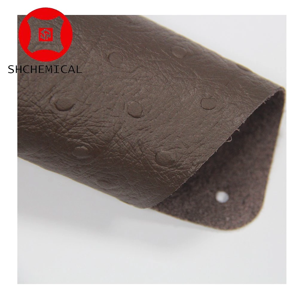 Special Design Brown Color Embossed Leather Artificial Microfiber Leather